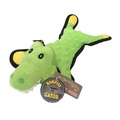 Steel Dog Steel Dog Bumpie Gator with Tennis Ball & Rope 54351